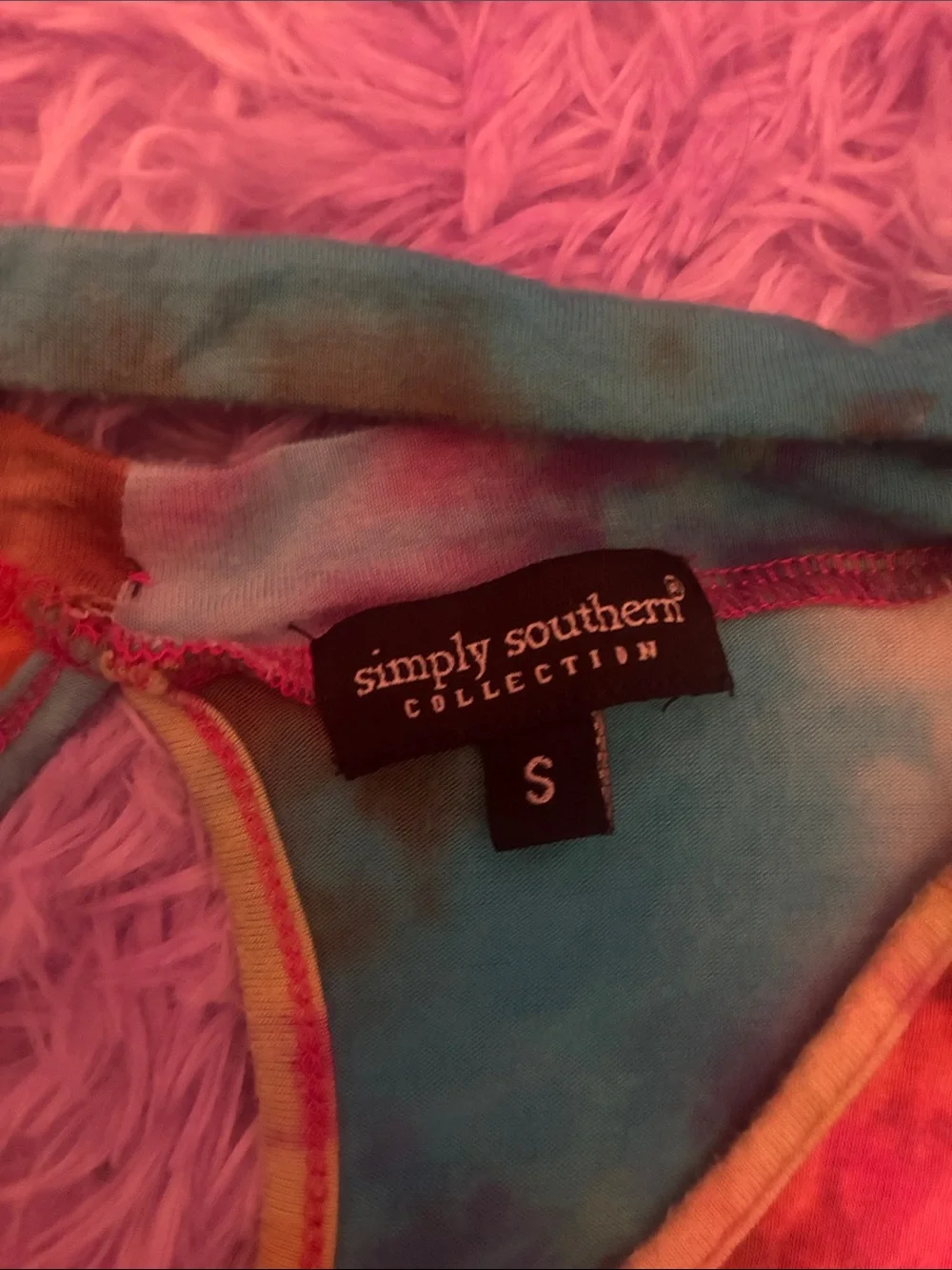 Simply Southern cold shoulder top - Picture 2 of 3